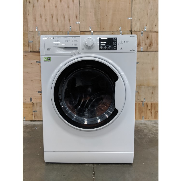 GRADE A3 - Hotpoint RDG9643WUKN Futura 9kg Wash 6kg Dry 1400rpm Freestanding Washer Dryer - White