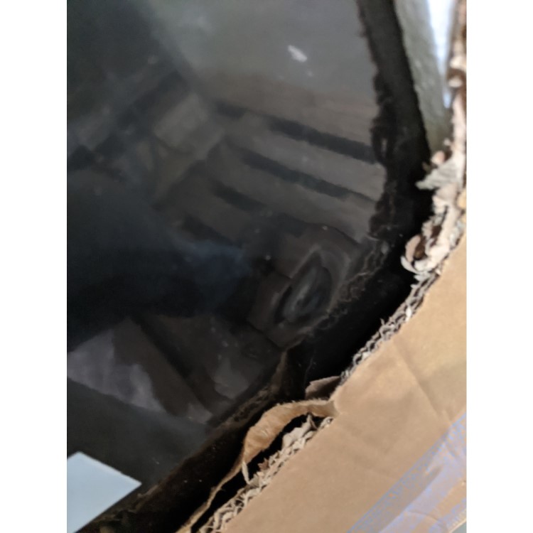 GRADE A2 - Beko CFG3582B Freestanding 50/50 Frost Free Fridge Freezer - Black