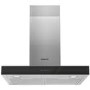 GRADE A3 - Hotpoint PHBS68FLTIX Box Design Touch Control 60cm Chimney Cooker Hood Stainless Steel