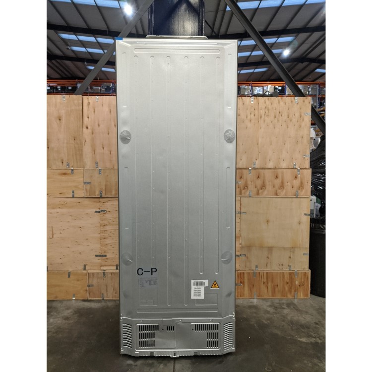 GRADE A3 - Haier HB16WMAA Multidoor American Fridge Freezer With Water Dispenser - Inox Look