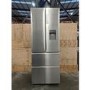 GRADE A3 - Haier HB16WMAA Multidoor American Fridge Freezer With Water Dispenser - Inox Look