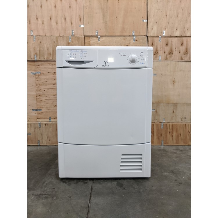 GRADE A3 - INDESIT IDC8T3B EcoTime 8kg Freestanding Condenser Tumble Dryer - White
