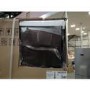 Refurbished Hotpoint HQ9U1BL Four Door American Fridge Freezer - Black & Stainless Steel