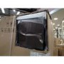 Refurbished Hotpoint HQ9U1BL Four Door American Fridge Freezer - Black & Stainless Steel