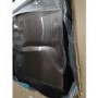 Refurbished Hotpoint HQ9U1BL Four Door American Fridge Freezer - Black & Stainless Steel
