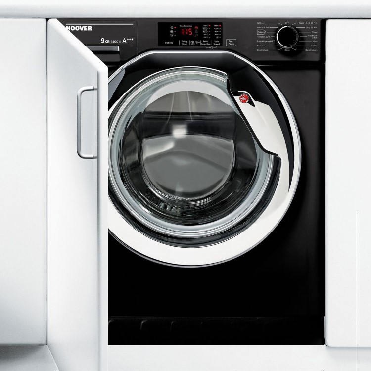 Refurbished Hoover HBWM914DCB/1-80 Integrated 9KG 1400 Spin Washing Machine