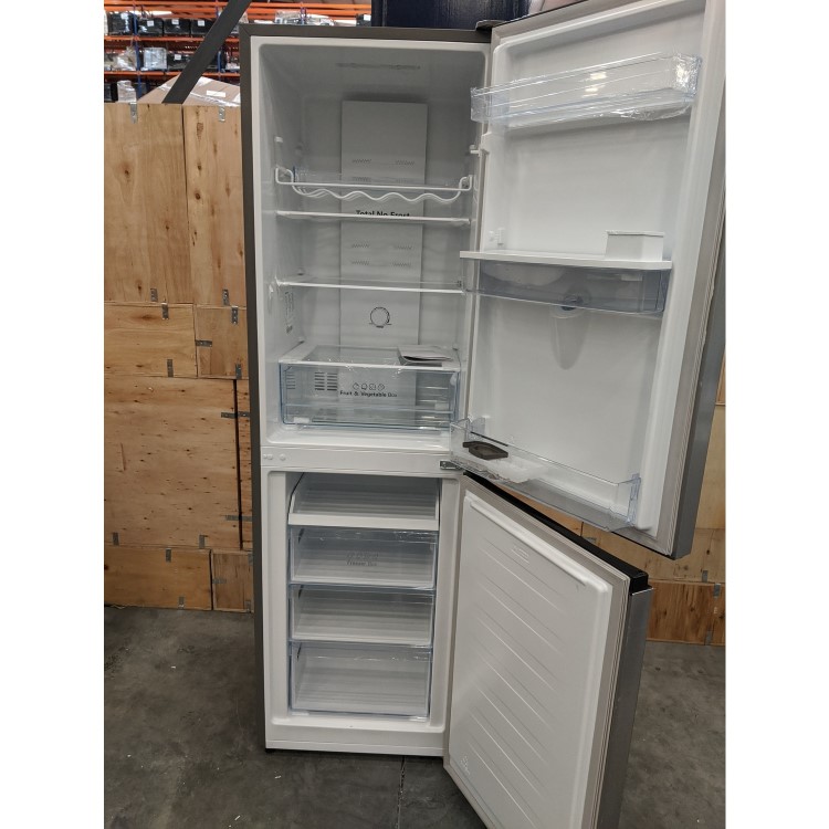 GRADE A3 - Hisense RB327N4WC1 251 Litre Freestanding Fridge Freezer 50/50 Split Water Dispenser 55cm Wide - Silver