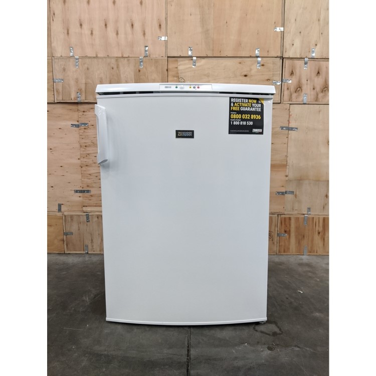 GRADE A3 - Zanussi ZYNN8FW0 60cm Wide Under Counter Frost Free Freestanding Freezer - White