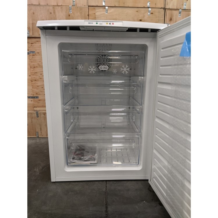 GRADE A3 - Zanussi ZYNN8FW0 60cm Wide Under Counter Frost Free Freestanding Freezer - White