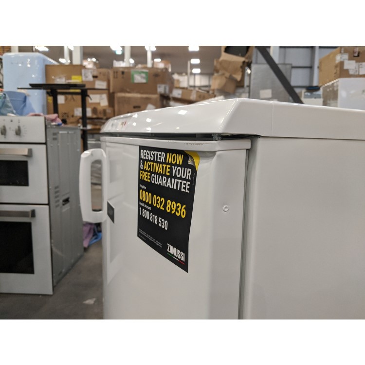 GRADE A3 - Zanussi ZYNN8FW0 60cm Wide Under Counter Frost Free Freestanding Freezer - White