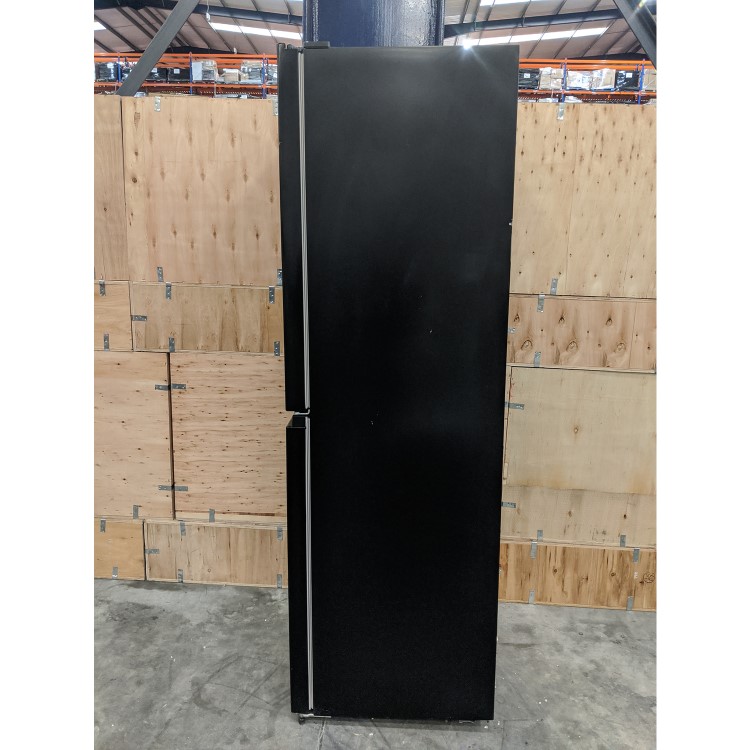 Refurbished Fridgemaster MC55240MDB 240 Litre Freestanding Fridge Freezer 50/50 Split Water Dispenser 55cm Wide - Black