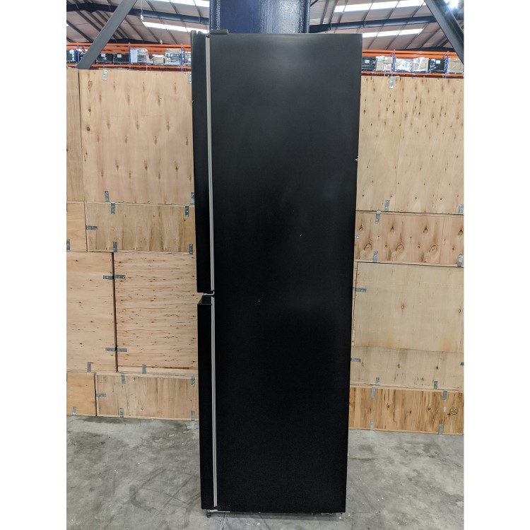 Refurbished Fridgemaster MC55240MDB 240 Litre Freestanding Fridge Freezer 50/50 Split Water Dispenser 55cm Wide - Black