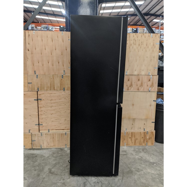 Refurbished Fridgemaster MC55240MDB 240 Litre Freestanding Fridge Freezer 50/50 Split Water Dispenser 55cm Wide - Black