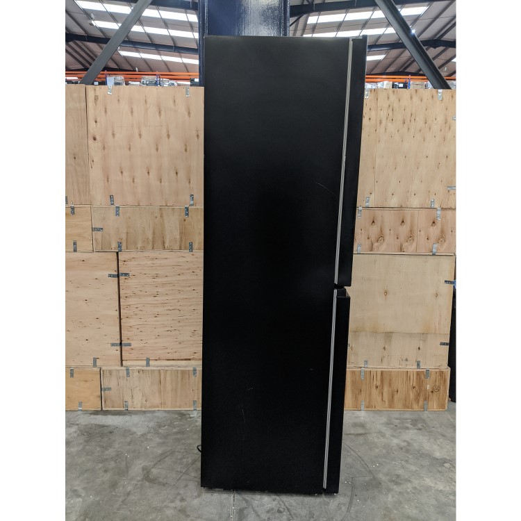 Refurbished Fridgemaster MC55240MDB 240 Litre Freestanding Fridge Freezer 50/50 Split Water Dispenser 55cm Wide - Black