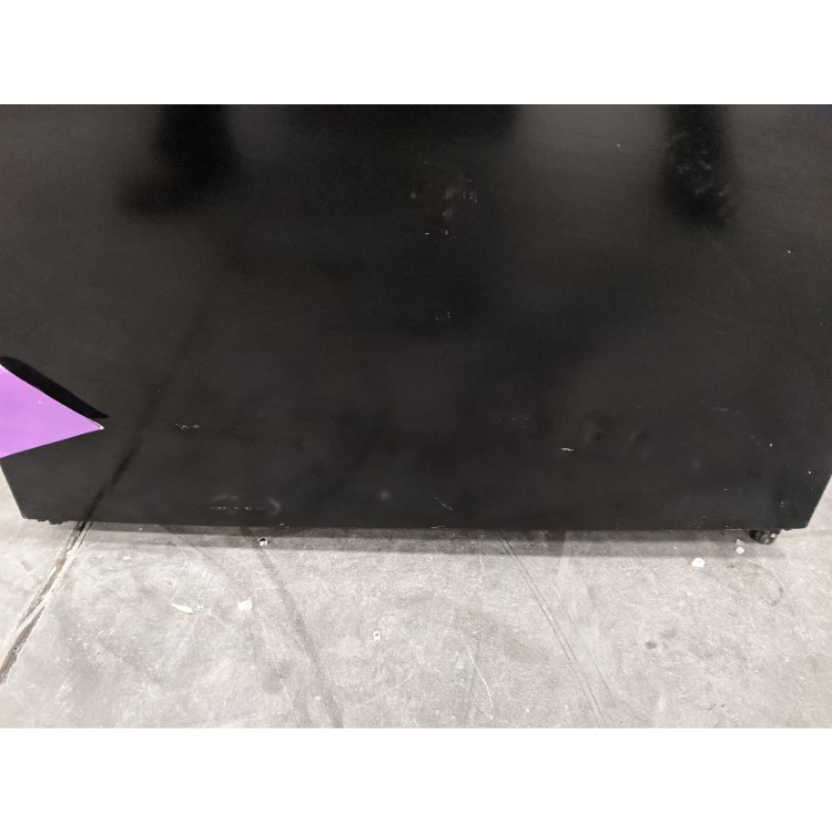 Refurbished Fridgemaster MC55240MDB 240 Litre Freestanding Fridge Freezer 50/50 Split Water Dispenser 55cm Wide - Black