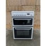 GRADE A3 - Hotpoint HAE60P 60cm Double Oven Electric Cooker - White