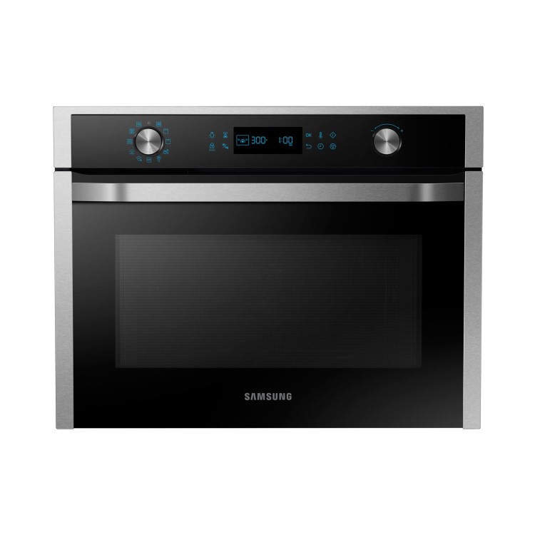 GRADE A3 - Samsung NQ50J5530BS Chef Collection 50L Compact Oven with Microwave & Steam Cleaning
