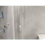 Refurbished Hotpoint HBNF55181WAQUA 261 Litre Freestanding Fridge Freezer 50/50 Split Water Dispenser 55cm Wide - White