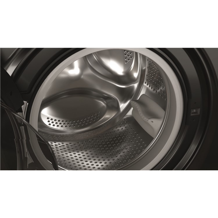 Hotpoint NSWM743UBS 7kg 1400rpm Freestanding Washing Machine - Black