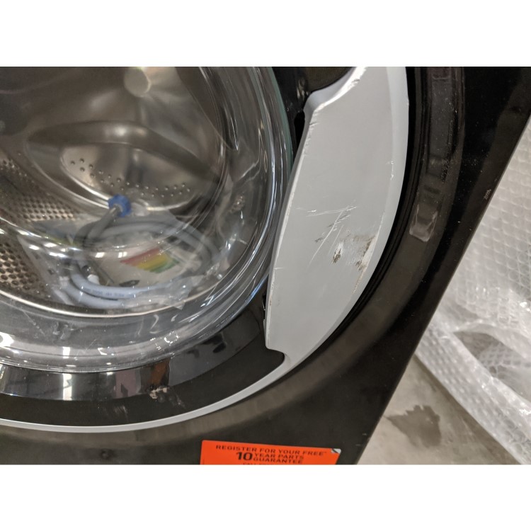 GRADE A3 - Hotpoint NSWM743UBS 7kg 1400rpm Freestanding Washing Machine - Black