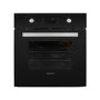 Refurbished electriQ EQBIOPYROV 60cm Single Built In Electric Oven Black