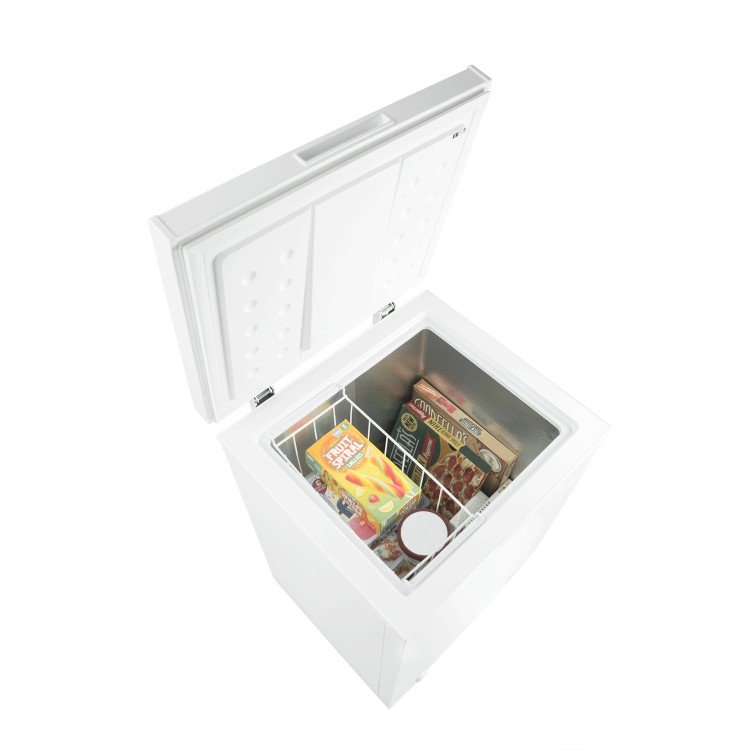 GRADE A3 - electriQ EQCHESTSB99 99 Litre Chest Freezer 52cm Deep Frost Free 60cm Wide - White