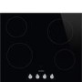 Refurbished Smeg Cucina SE364TDM 60cm 4 Zone Ceramic Hob with Front Knob Controls