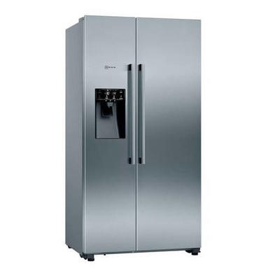 Refurbished Neff KA3923IE0G N70 Side-by-side American Fridge Freezer With Ice & Water Dispenser - An