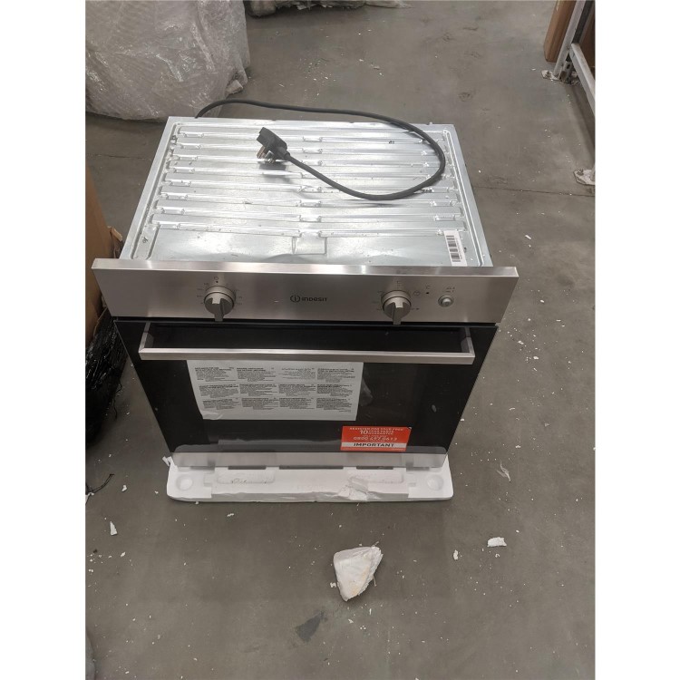 Refurbished Indesit IGW620IXUK 60cm Single Built In Gas Oven