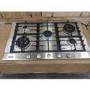 Refurbished Miele KM2054 90cm 5 Burner Gas Hob with Wok Burner Stainless Steel