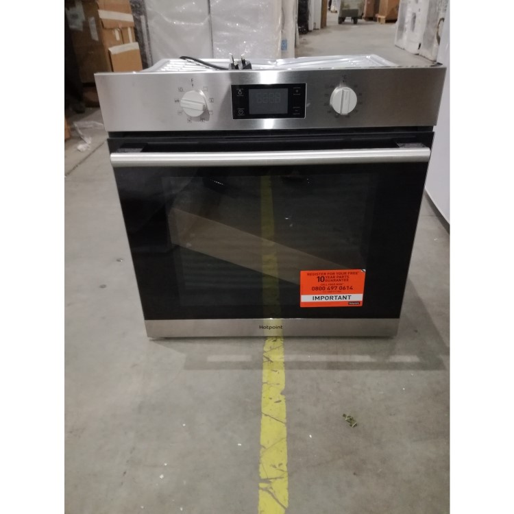 Refurbished Hotpoint SA2540HIX 60cm Single Built In Electric Oven