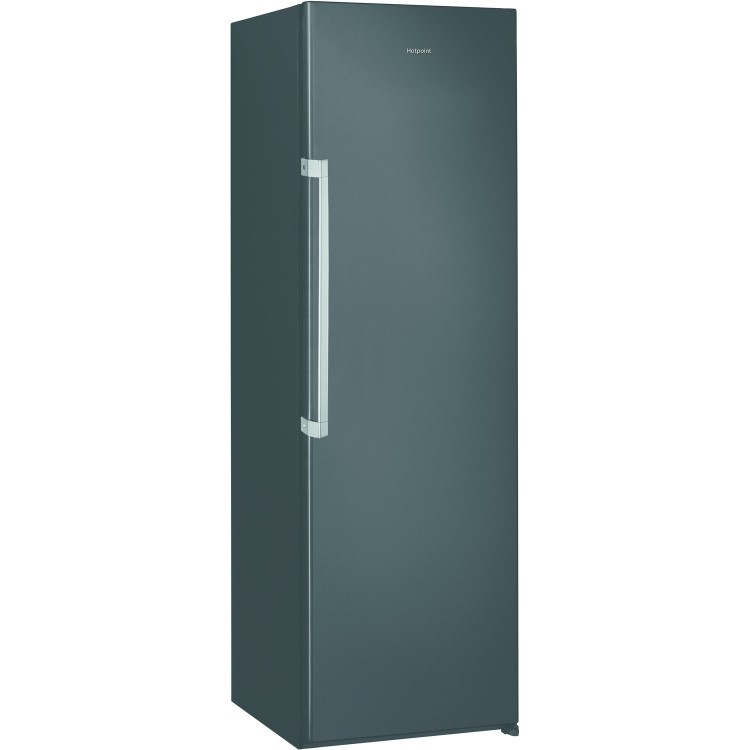GRADE A2 - Hotpoint SH81QGRFD Day 1 363L 188x60cm Freestanding Fridge - Graphite
