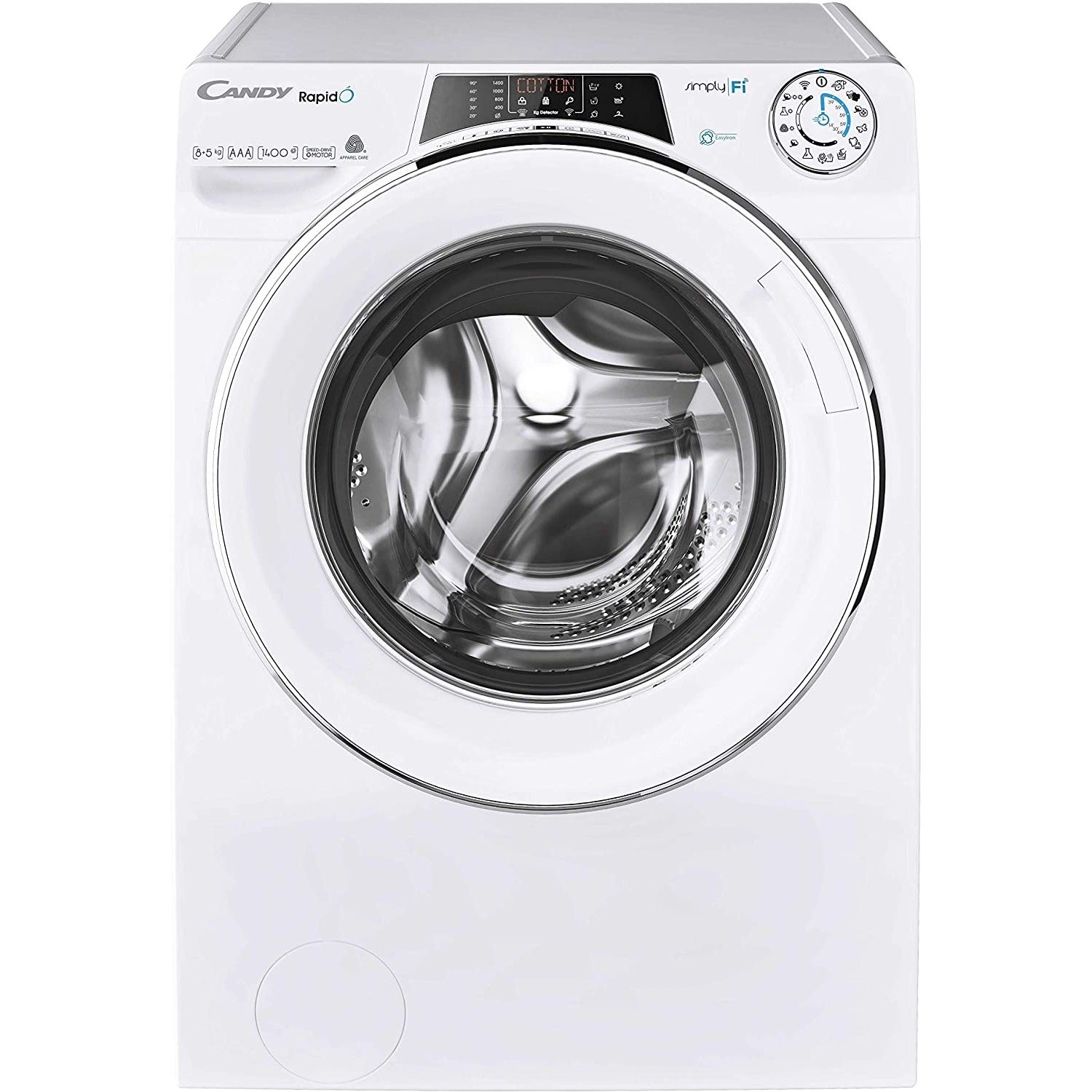 Refurbished Candy ROW14856DWHC-80 Freestanding 9/5KG 1400 Spin Washer Dryer