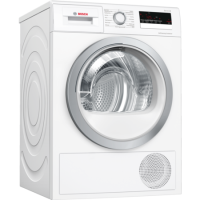 Refurbished Bosch WTW85231GB 8kg Freestanding Heat Pump Tumble Dryer With Self Cleaning Condenser - White