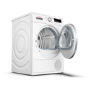 Refurbished Bosch WTW85231GB 8kg Freestanding Heat Pump Tumble Dryer With Self Cleaning Condenser - White