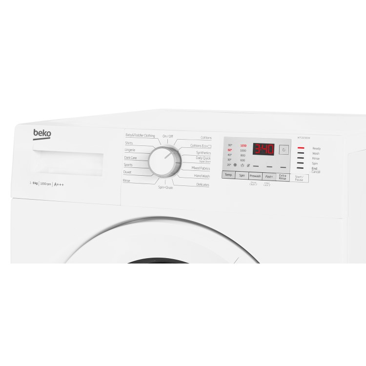 GRADE A1 - Beko WTG921B3W 9kg 1200rpm Freestanding Washing Machine - White