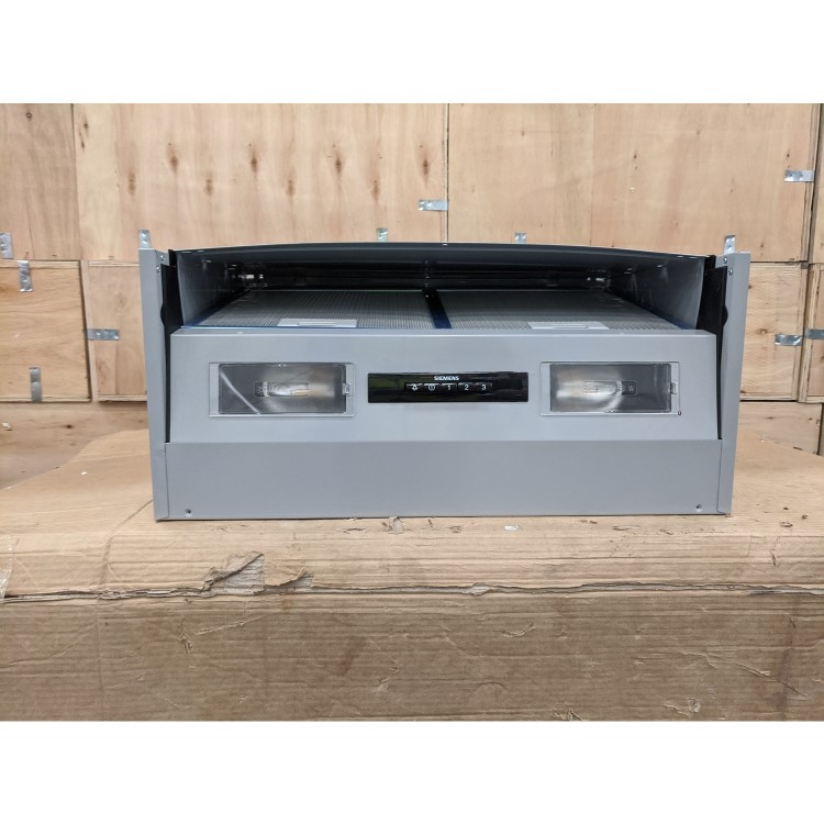 Refurbished Siemens iQ100 LE63MAC00B 60cm Integrated Cooker Hood Silver