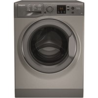 HOTPOINT NSWM843CGG 8kg 1400rpm Freestanding Washing Machine - Graphite