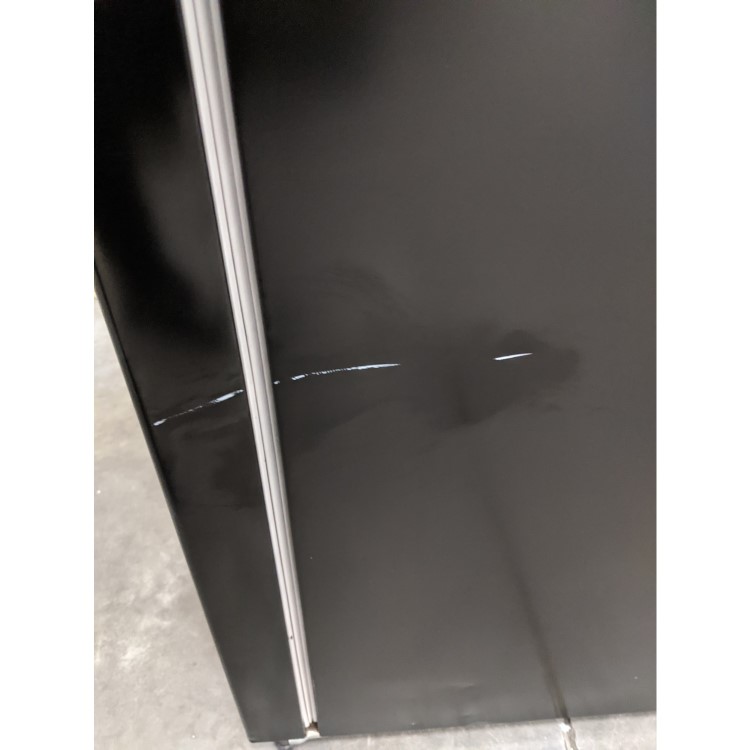 GRADE A3 - Fridgemaster MC55240MDB 240 Litre Freestanding Fridge Freezer 50/50 Split Water Dispenser 55cm Wide - Black