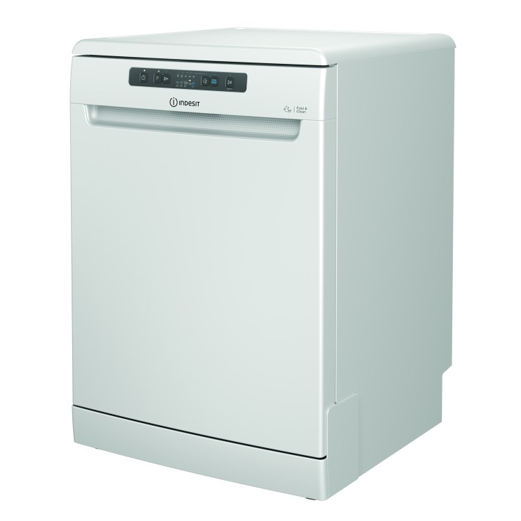 Refurbished Indesit DFC2C24UK 14 Place Freestanding Dishwasher White