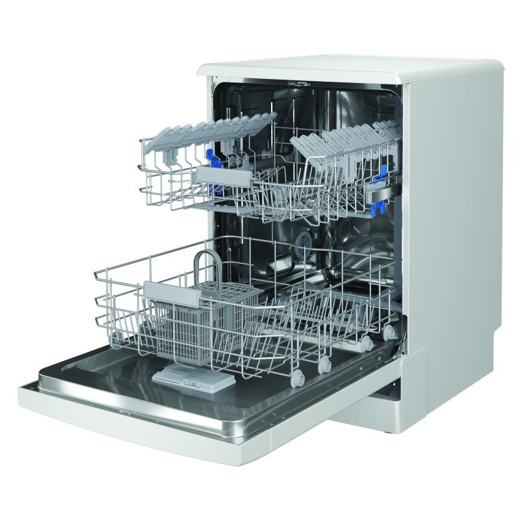 Refurbished Indesit DFC2C24UK 14 Place Freestanding Dishwasher White