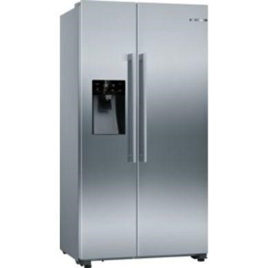 Refurbished Bosch KAI93VIFPG Serie 6 American Side-by-side Fridge Freezer With Ice & Water Dispenser