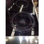 GRADE A3 - Hotpoint HUE61XS 60cm Wide Double Oven Electric Cooker With Ceramic Hob - Similinox