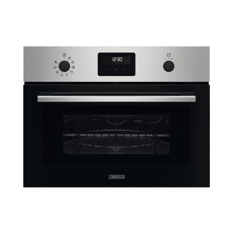 Zanussi ZVENW6X1 Series 40 Built-in 1000W Microwave with Grill - Stainless Steel