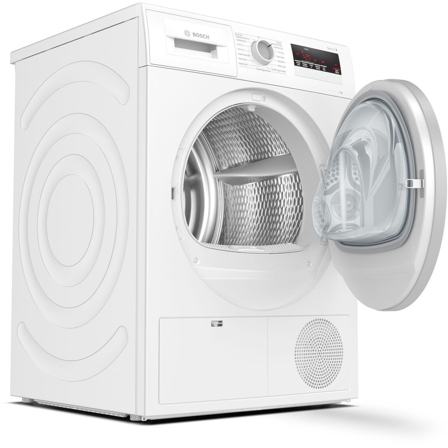 Bosch Series 4 7kg Freestanding Condenser Tumble Dryer - White | Appliances