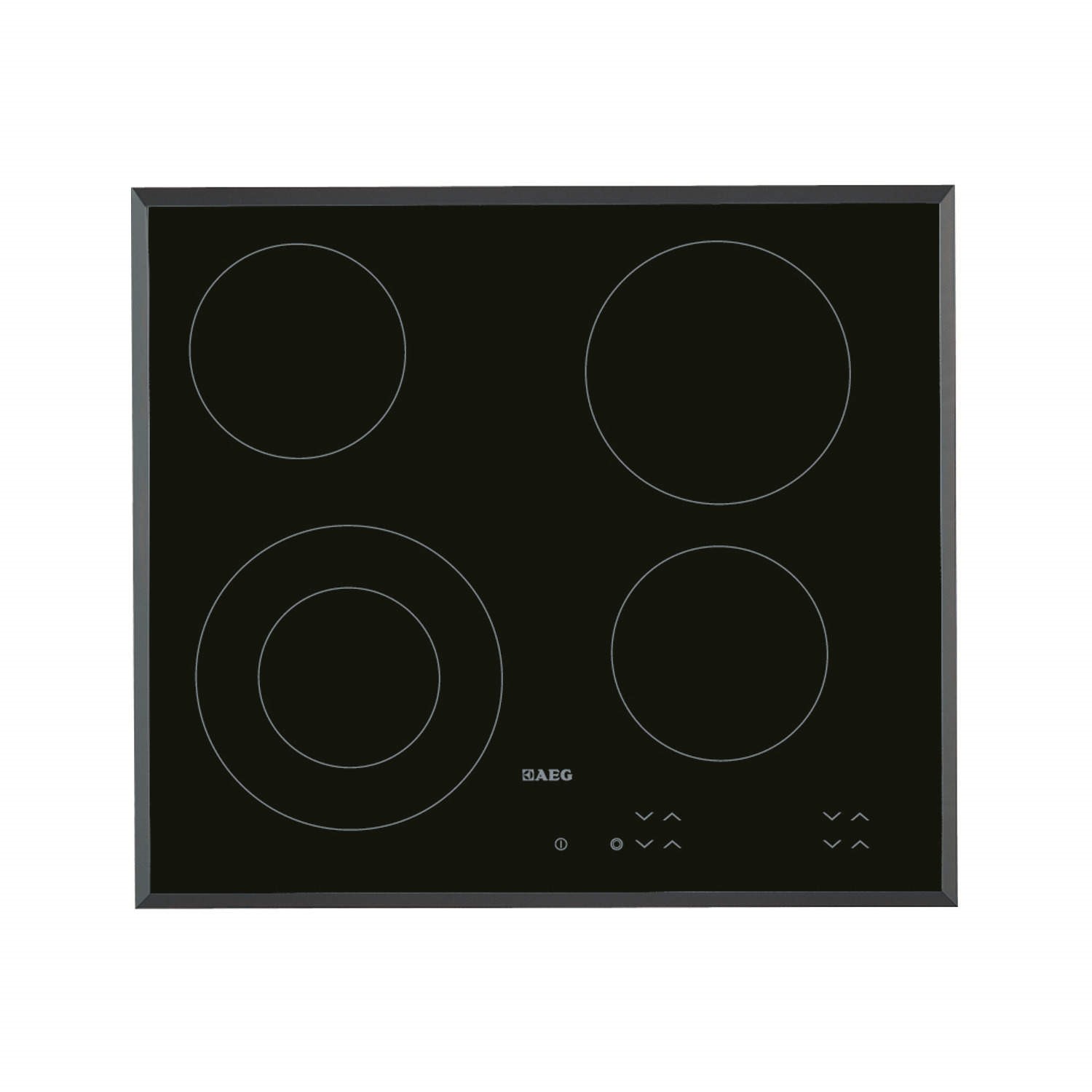 AEG 60cm 4 Zone Touch Control Ceramic Hob