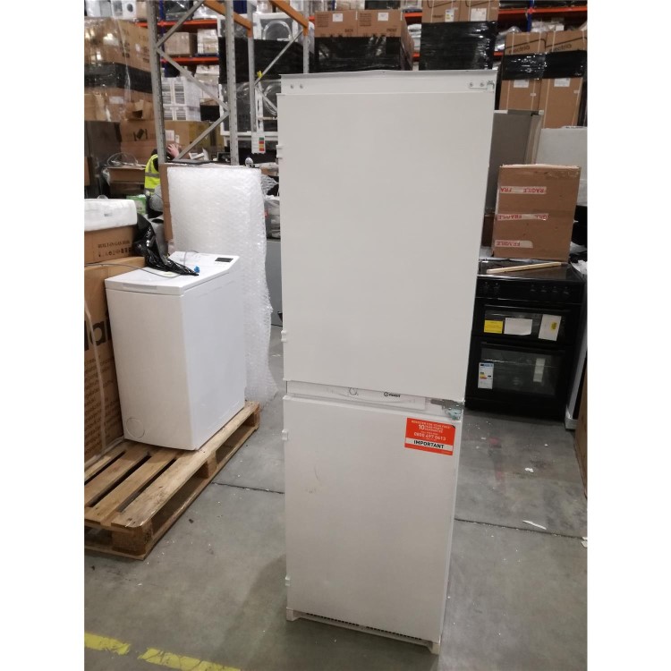 Refurbished INDESIT INC325FF 269 Litre Integrated Fridge Freezer 50/50 Split 178cm Tall Frost Free 54cm Wide - White