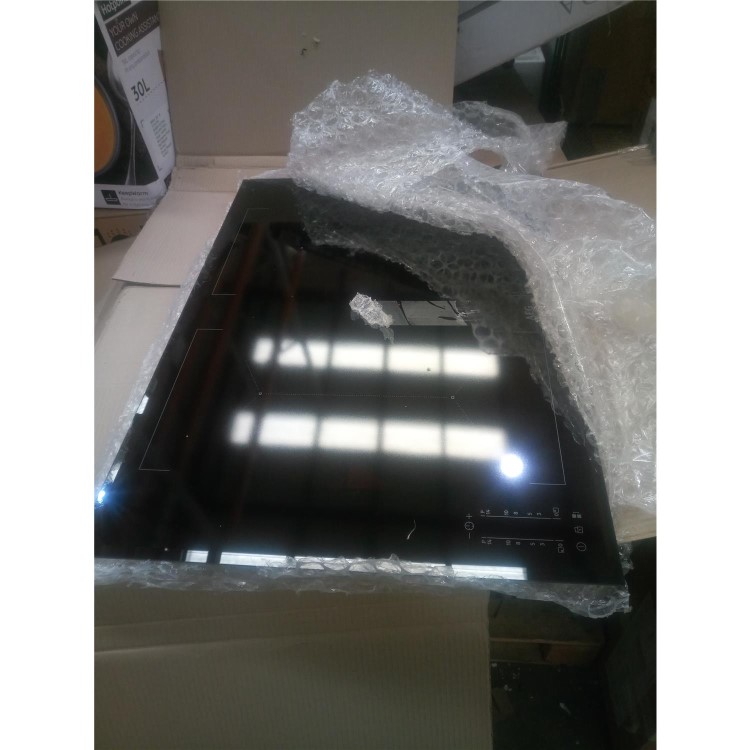 Refurbished AEG IKE74451FB 71cm Four Zone Induction Hob With FlexBridge Zone With Bevelled Edges