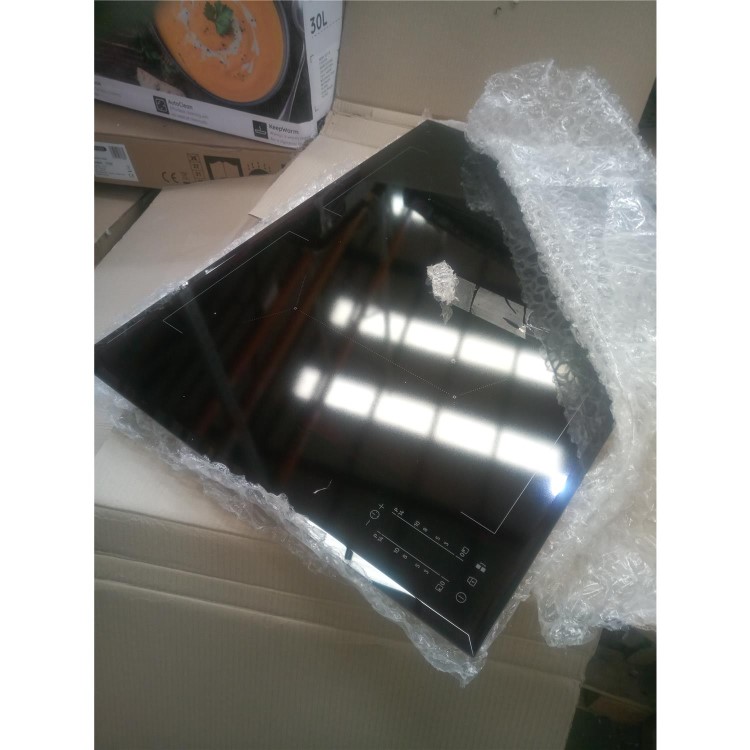 Refurbished AEG IKE74451FB 71cm Four Zone Induction Hob With FlexBridge Zone With Bevelled Edges