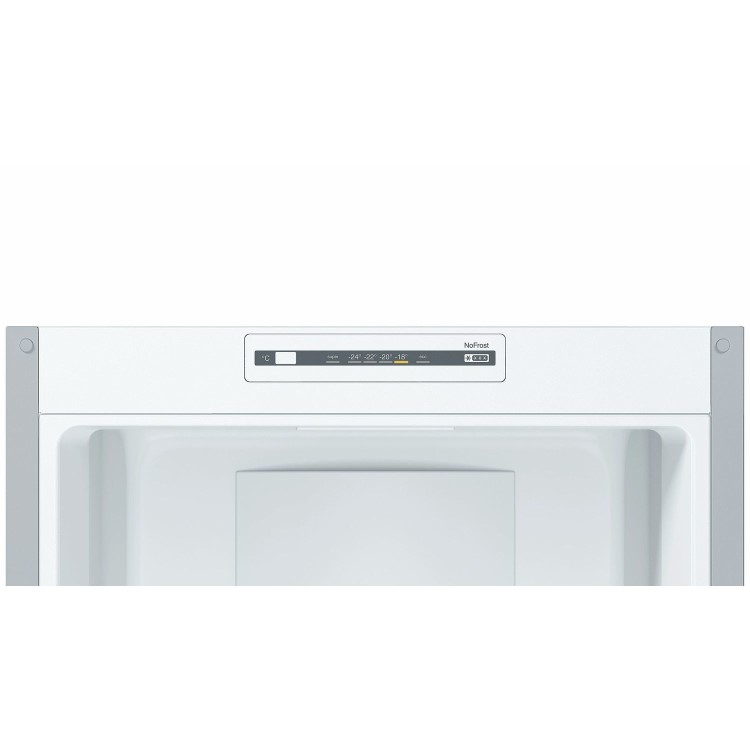 GRADE A3 - Bosch Serie 2 KGN34NL3AG Freestanding Fridge Freezer Frost Free - Stainless Steel Look